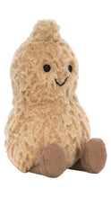 Load image into Gallery viewer, stuffed animal shaped like a peanut with legs
