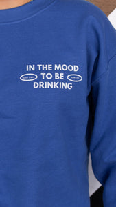 In The Mood Royal Blue Crewneck