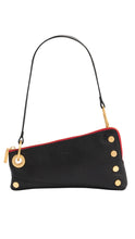 Load image into Gallery viewer, Nash Pochette-BLK BG Red Zip
