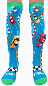 Racing Cars Youth Socks