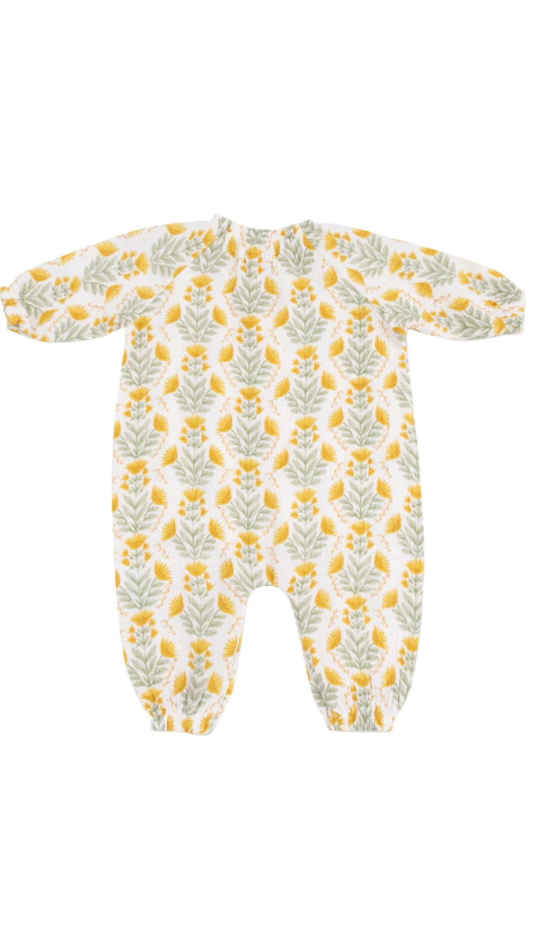 Winter Dandelion Peasant Romper