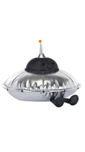 Load image into Gallery viewer, Toy resembling a UFO with a black sphere on a white background
