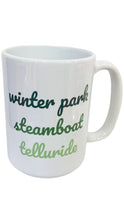 Load image into Gallery viewer, Ski Town Ombre Mug
