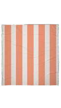 Load image into Gallery viewer, Coral Stripe Beach Blanket
