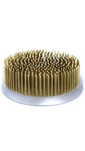 Load image into Gallery viewer, Gold nail head trim on a white background
