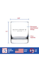 Load image into Gallery viewer, CO Coordinates Whiskey Glass
