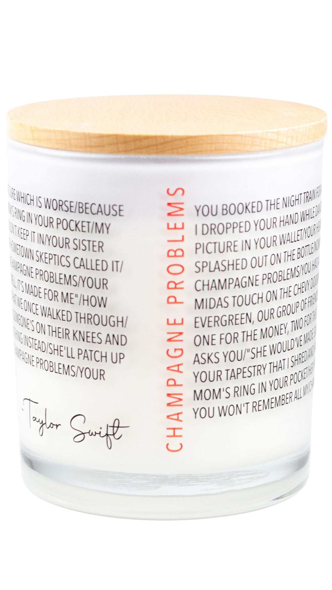 Champagne Problems Prosecco Candle