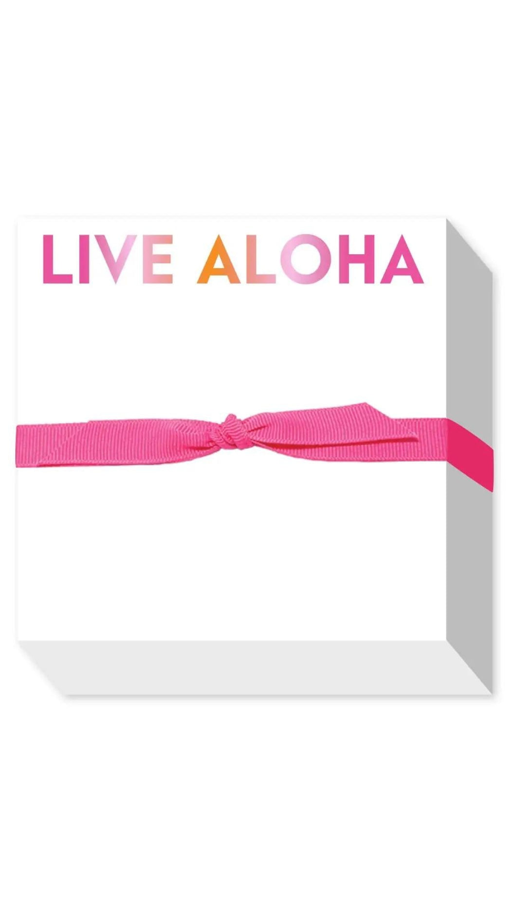 Chubbie Notepad - Live Aloha