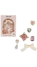 Load image into Gallery viewer, Kitsch hair accessories set with packaging on a white background
