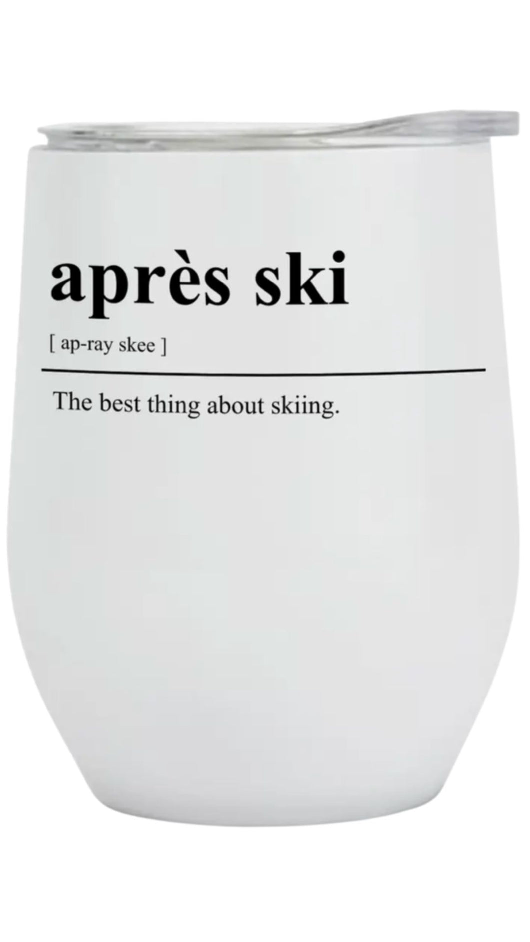 Apres Ski Definition Tumbler