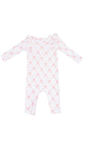 Load image into Gallery viewer, Bow Ruffle Long Sleeve Romper

