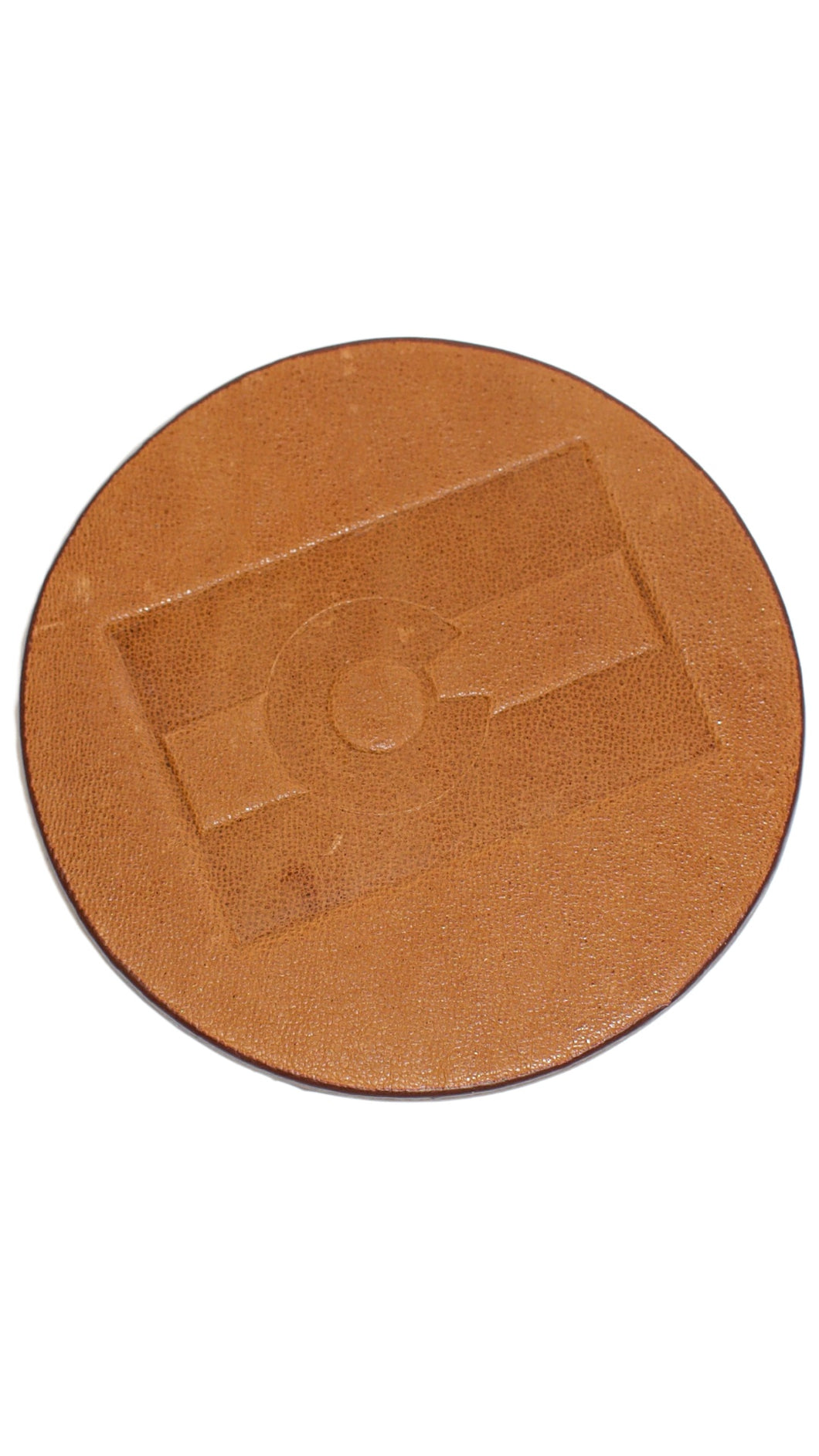 CO Flag Leather Coaster