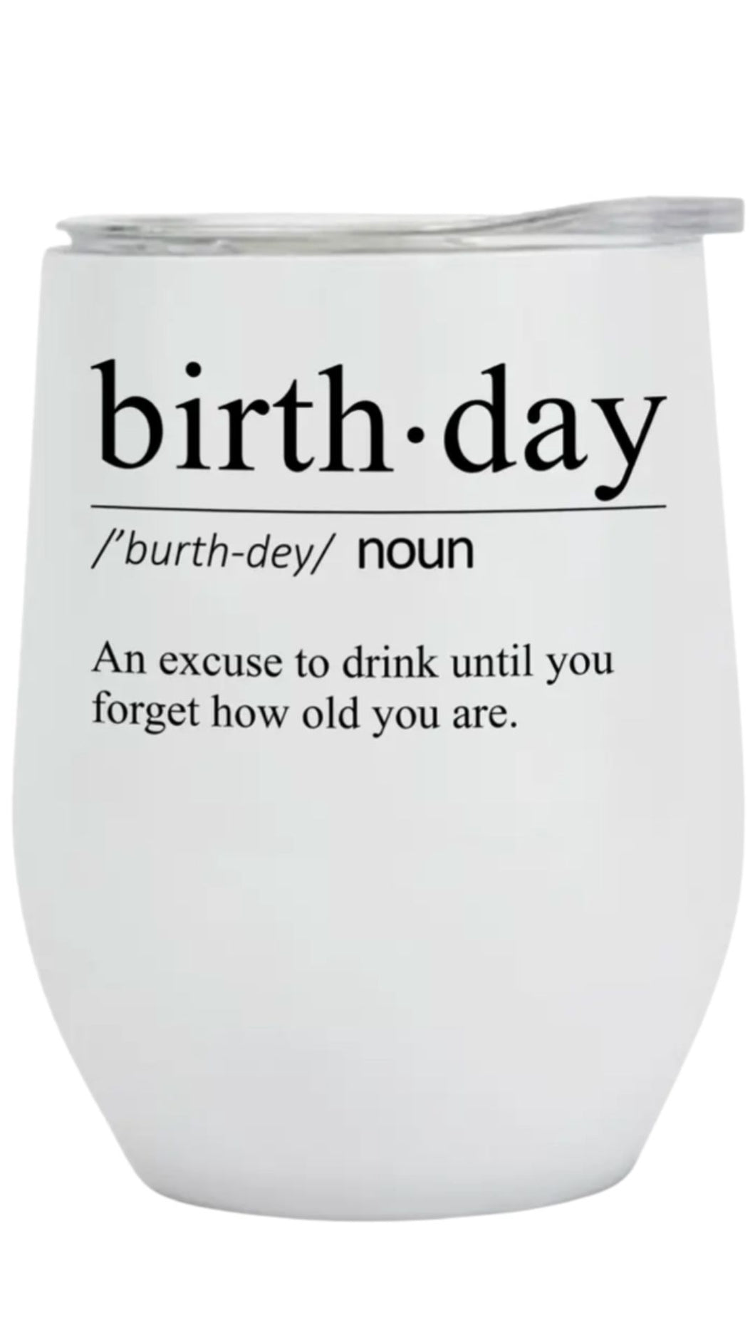 Birthday Definition Tumbler