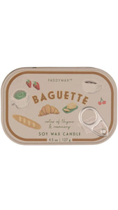 Bistro Tin Candle Baguette