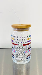 Friendship Clear Cup for Swifties