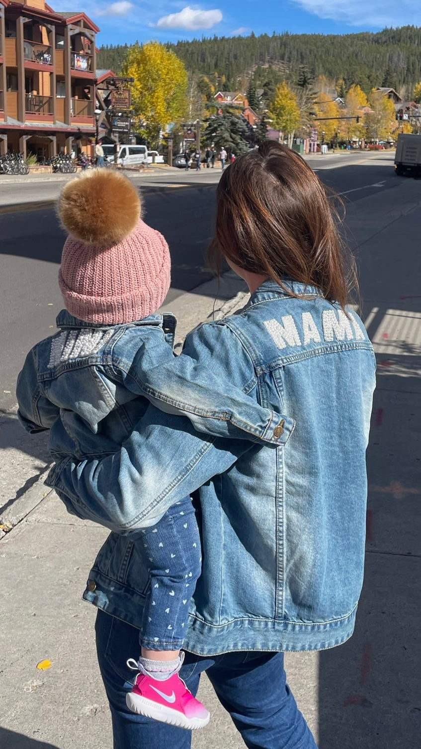 Mama and Mini Jean Jackets
