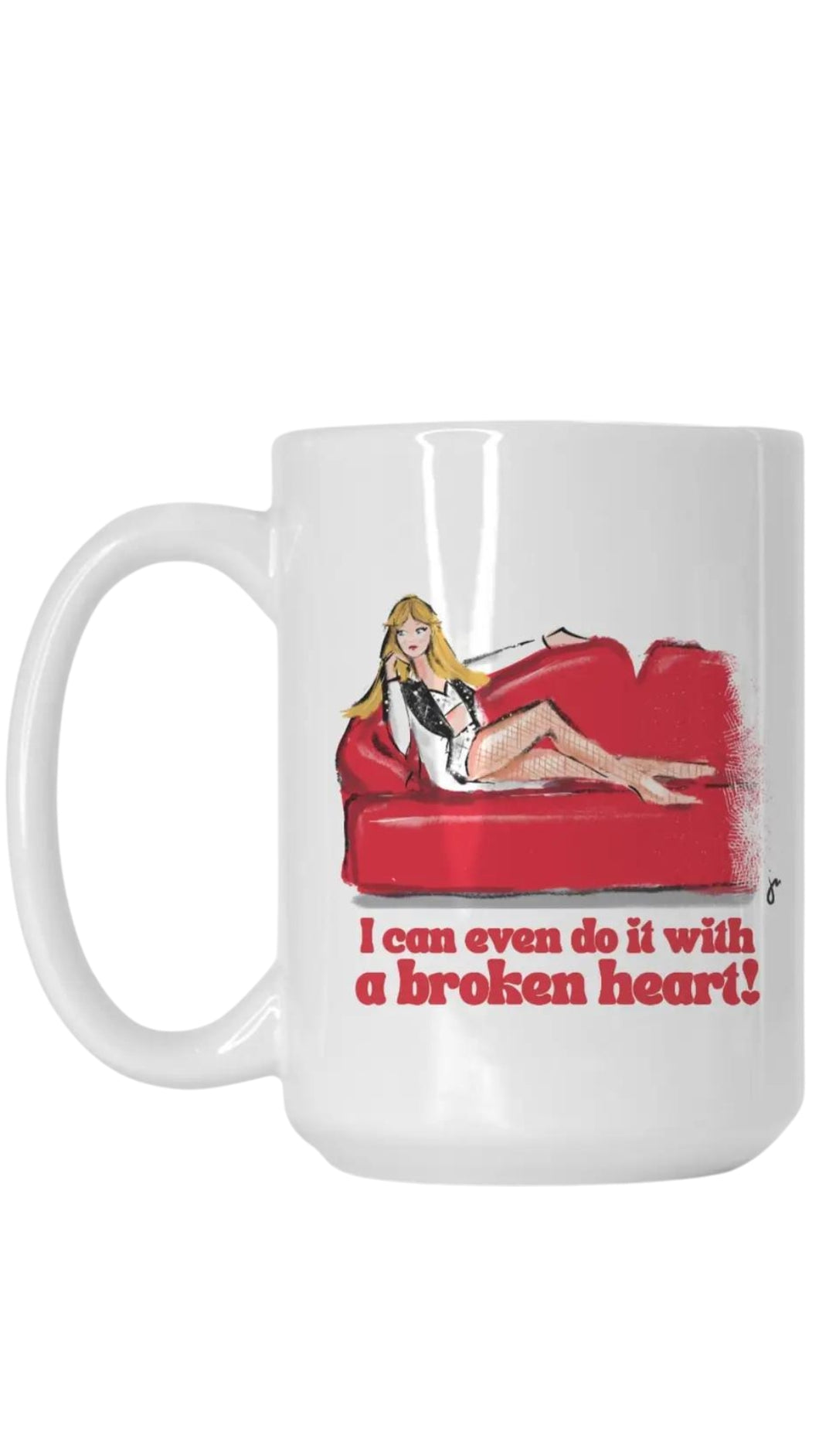 TS Broken Heart Mug