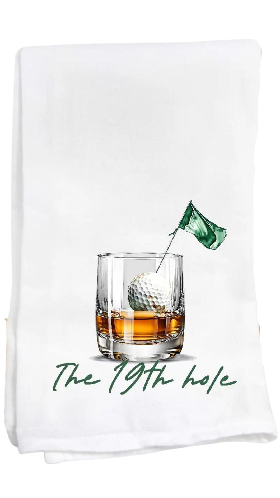 The 19th Hole Golf Tea Towel