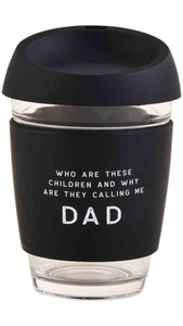Dad - Black Travel Cup