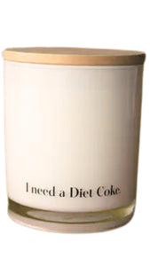 I Need a Diet Coke Sea Salt Candle