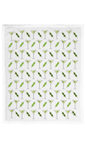 Martinis Tea Towel