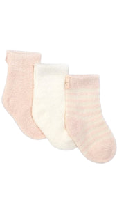Pink/Pearl Infant Socks