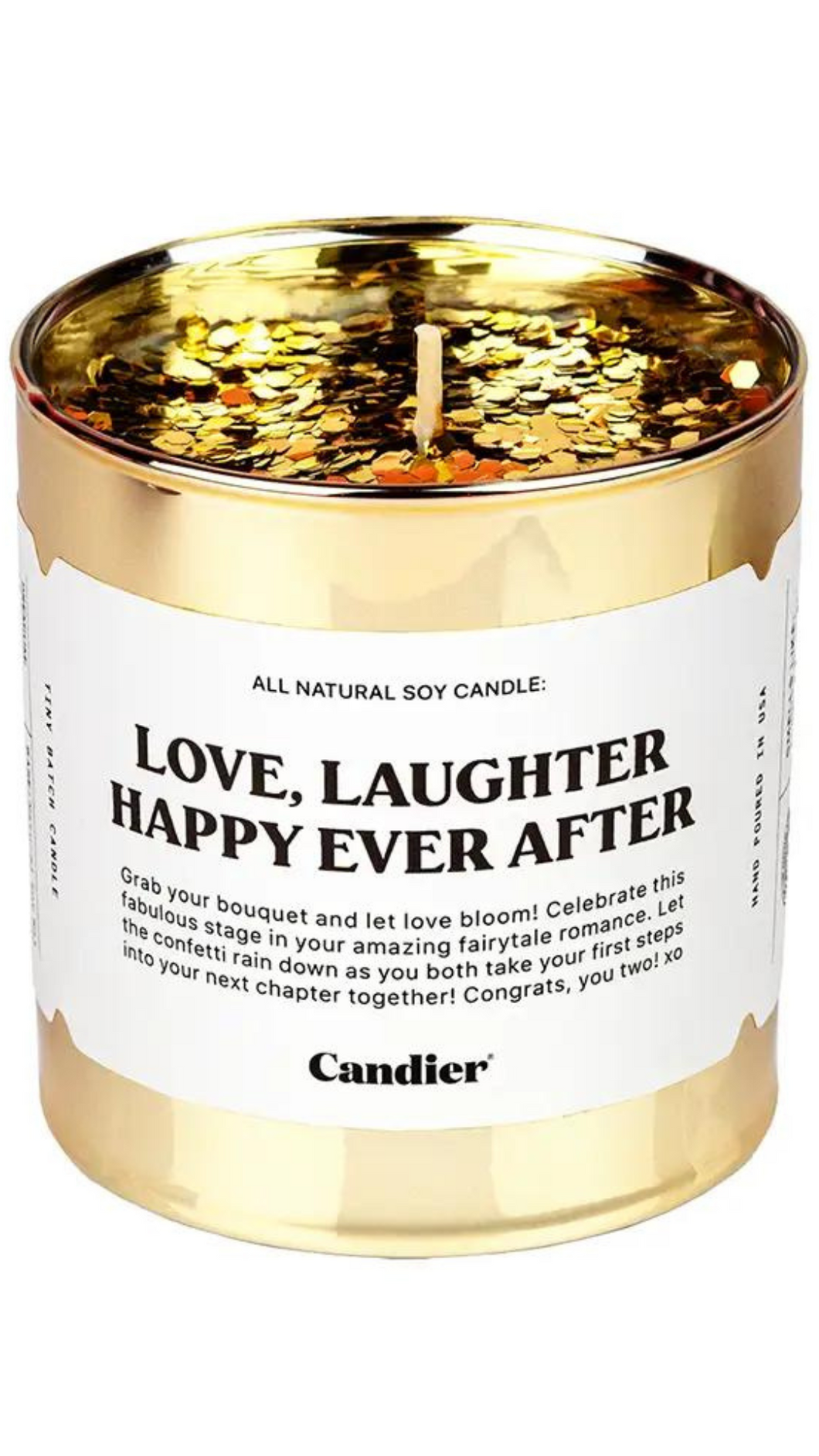 Love Laugh Candle