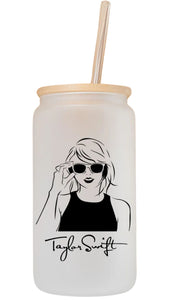 Taylor Frosted Glass Cup