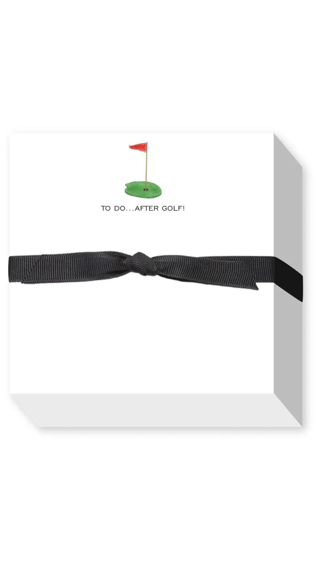 To Do After Golf Chubbie Notepad (Golf Flag)