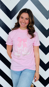 Pink Bow & Boot T-shirt