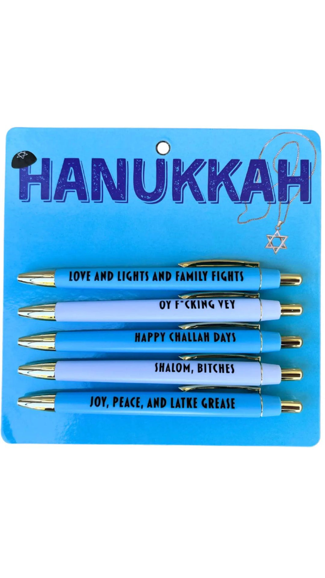 Pen Set Hanukkah
