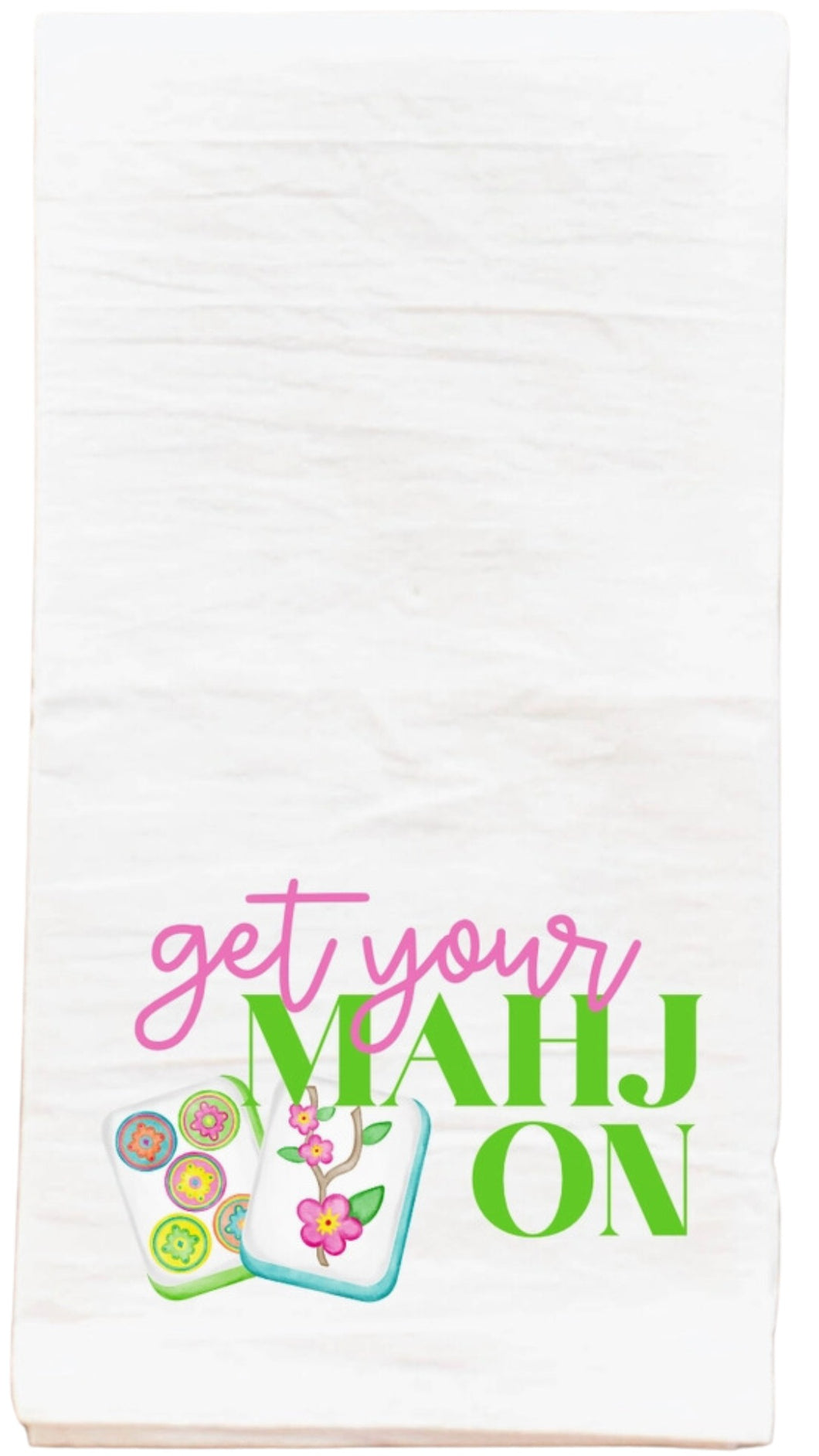 Get Your Mahjong On Towel