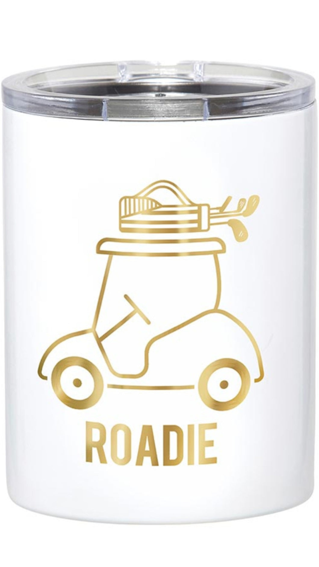 Golfcart Roadie Tumbler