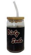 Dirty Soda Can Glass
