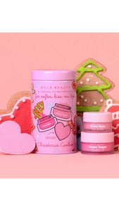 Lip Care + Scrubber Set: Christmas Cookie