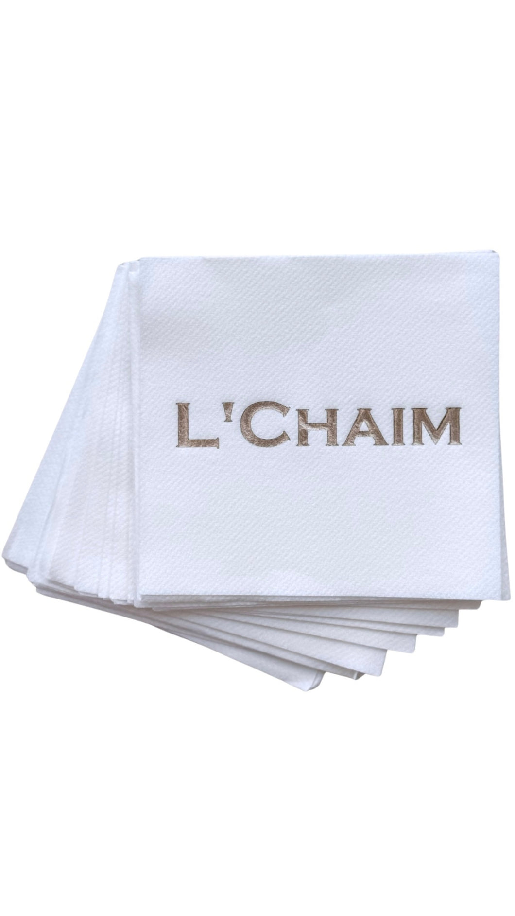 L'Chaim Cloth Napkins