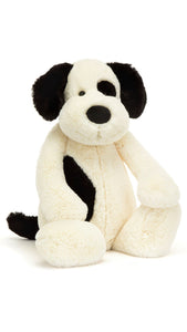 Bashful Black/Cream Puppy - "Really Big"