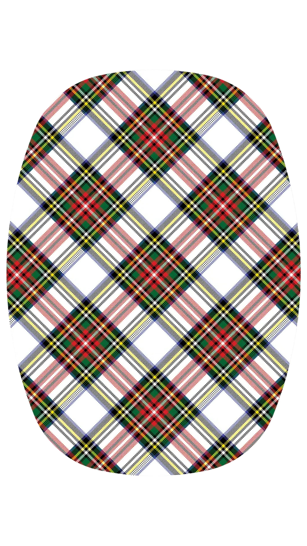 Plaid Serving Platter