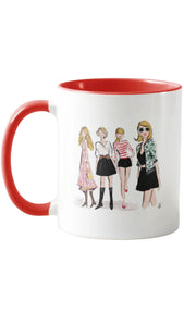 Red Taylor Outfit Mug
