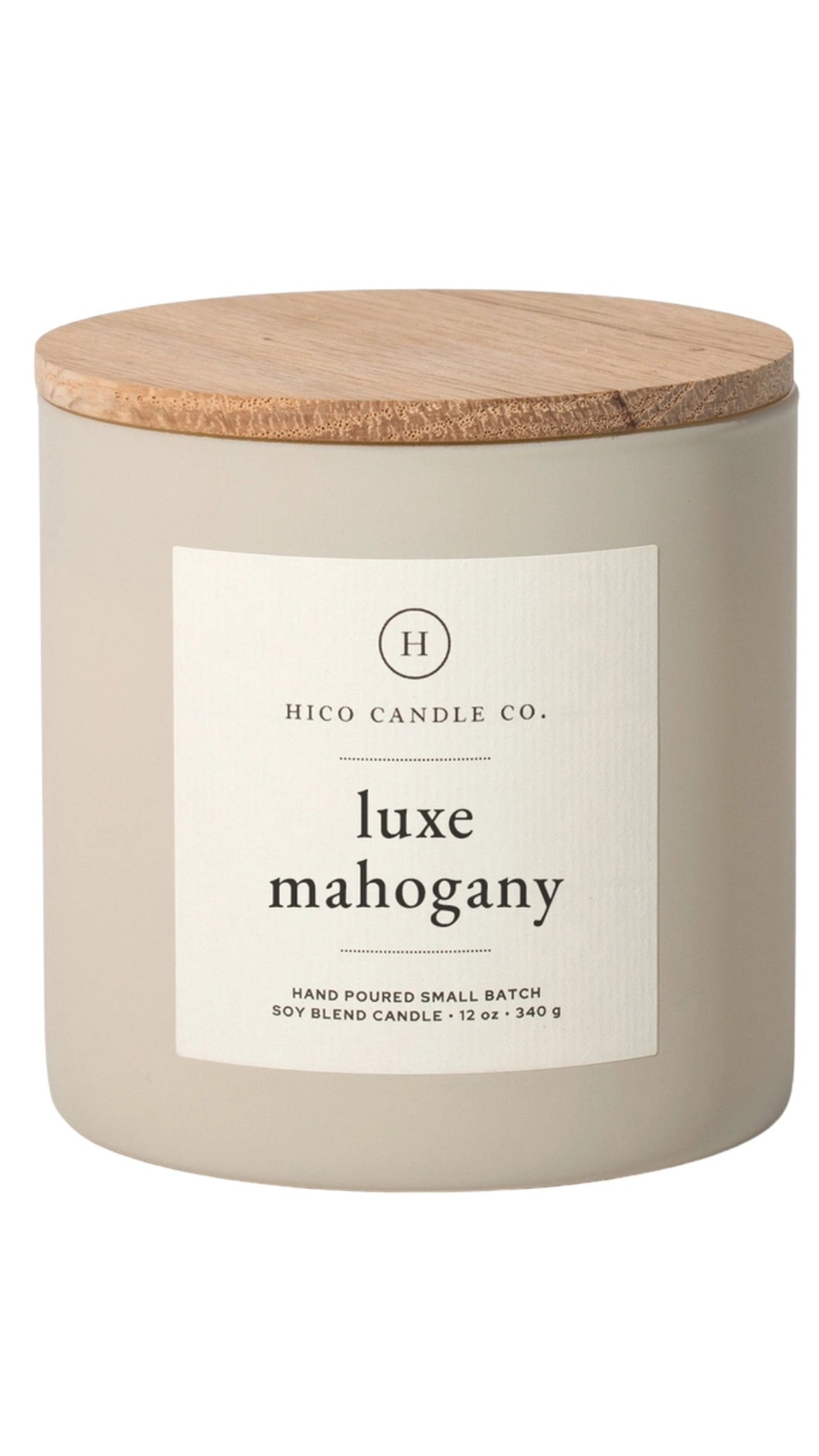 Luxe Mahogany Candle