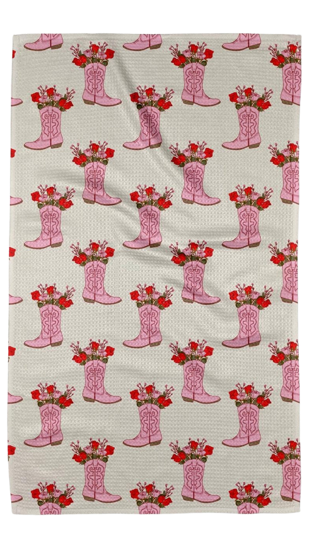 Geometry Towel- Cowgirl Boots