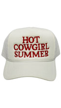 Load image into Gallery viewer, Hot Cowgirl Summer White Hat
