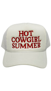 Hot Cowgirl Summer White Hat