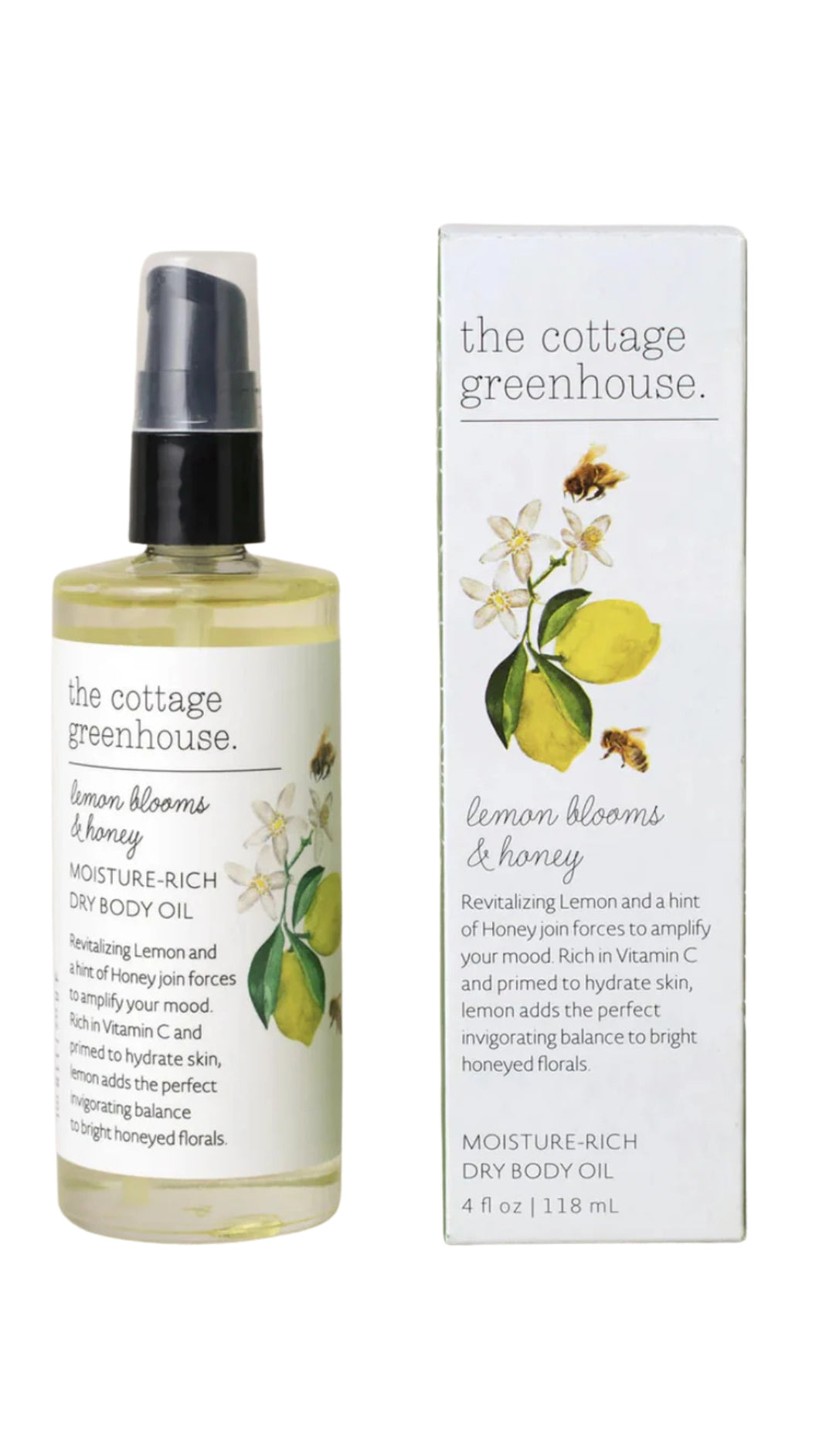 Lemon/Honey Dry Body Oil