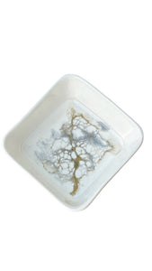 Gold Quartz Ceramic Dipping Bowl