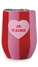 Load image into Gallery viewer, Je T&#39;Aime Wine Tumbler
