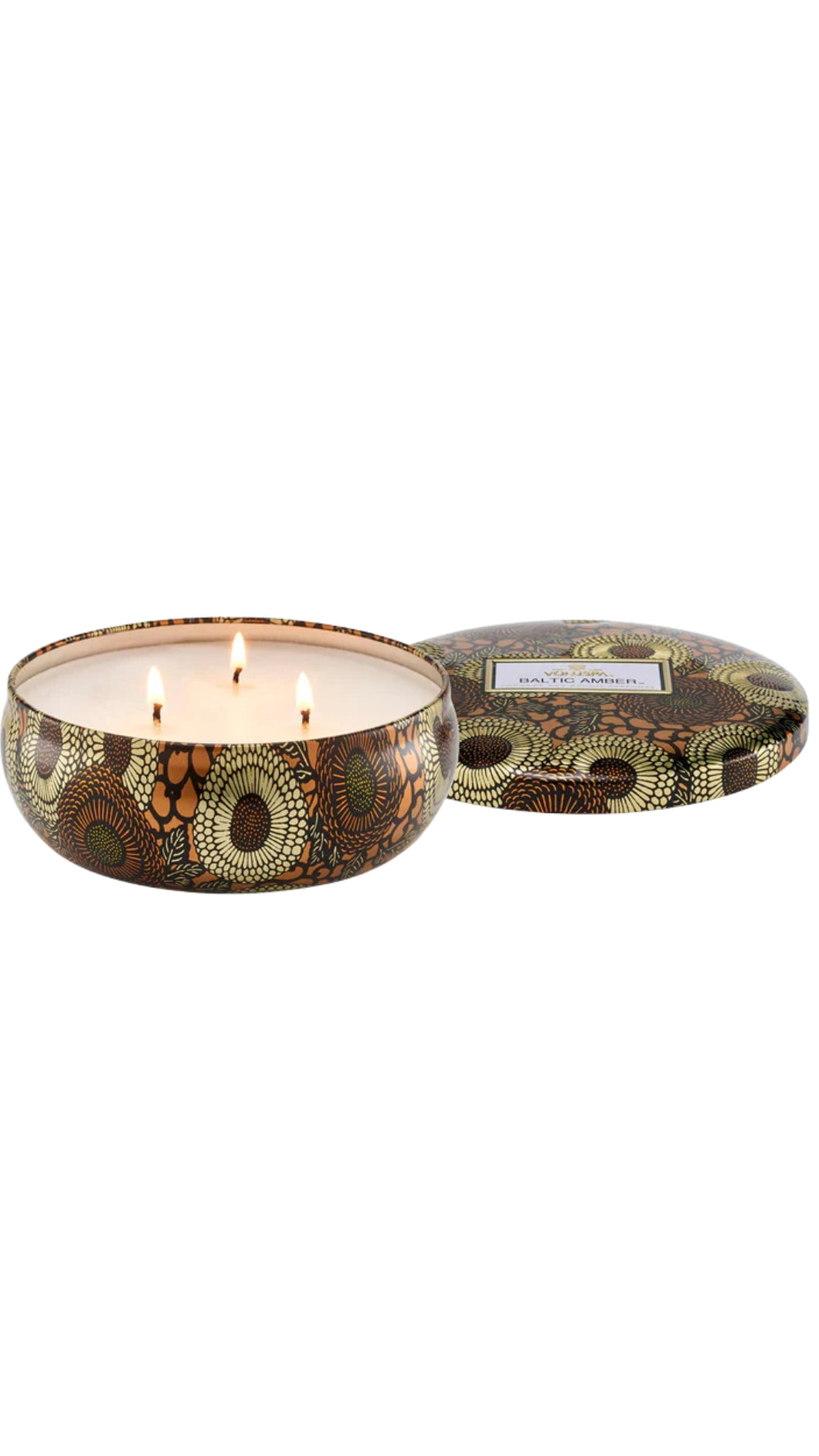 Baltic Amber 3 Wick