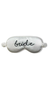 Satin Bride Sleep Mask