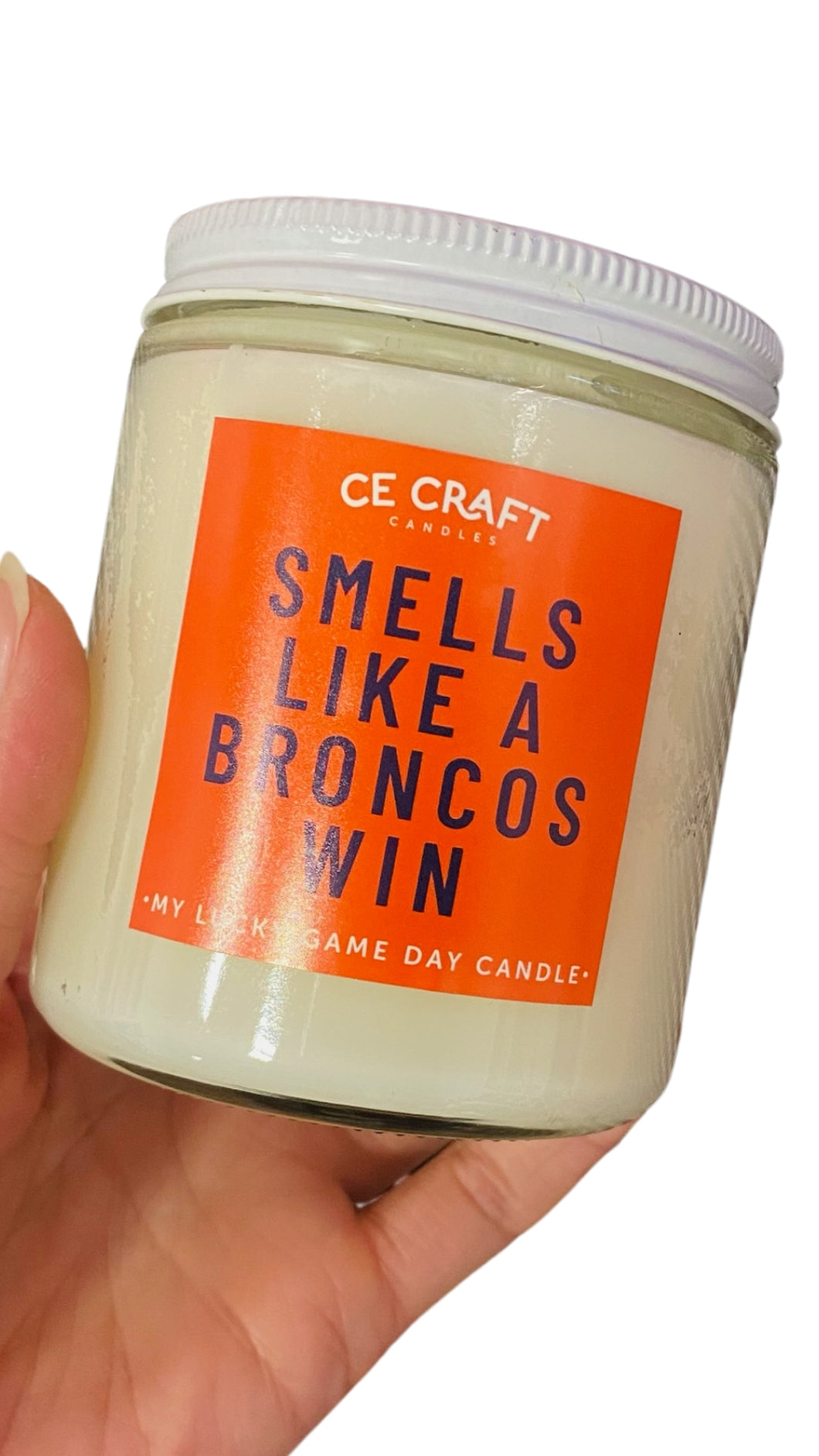 Smells Like a Broncos Win Candle