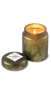 Fire Glass Grapefruit Pine Candle